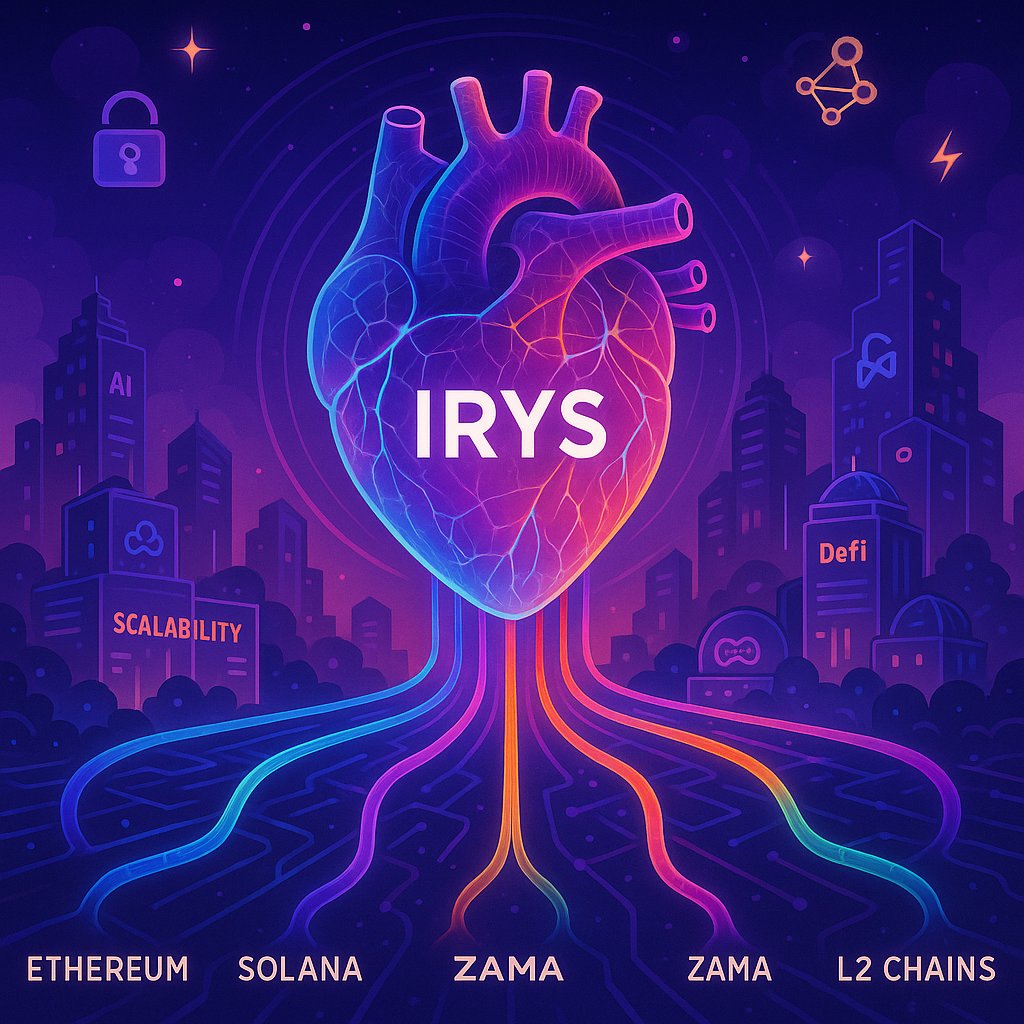 Azhar0224's tweet image. Irys Network (@irys_xyz) is redefining data availability with blazing-fast performance &amp;amp; near-zero latency. Built for scalability, it supports thousands of dApps in real time. Web3 just got a speed boost. #Irys #Web3Performance