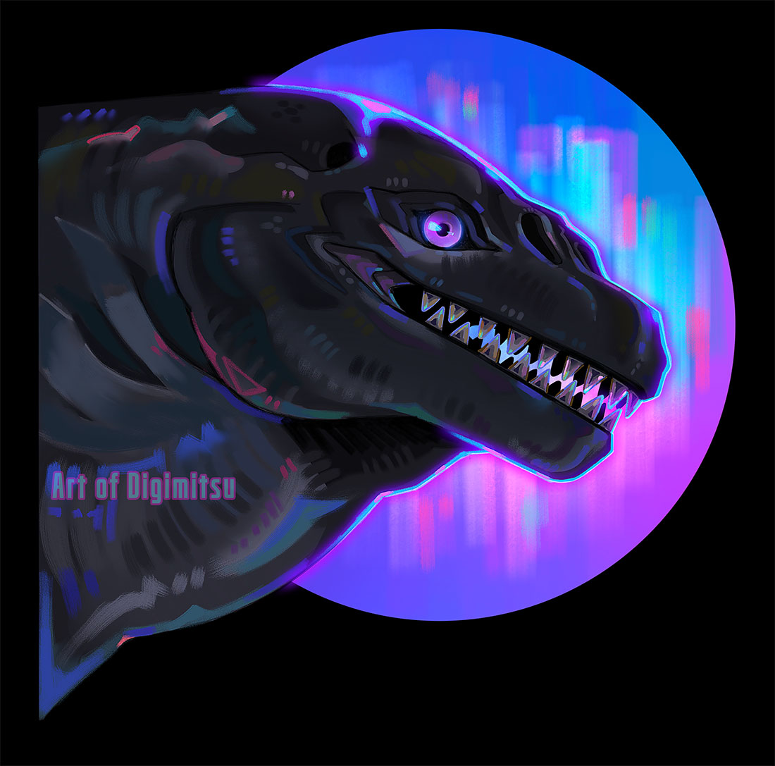 DigimitsuArt's tweet image. Comm for Daedricki