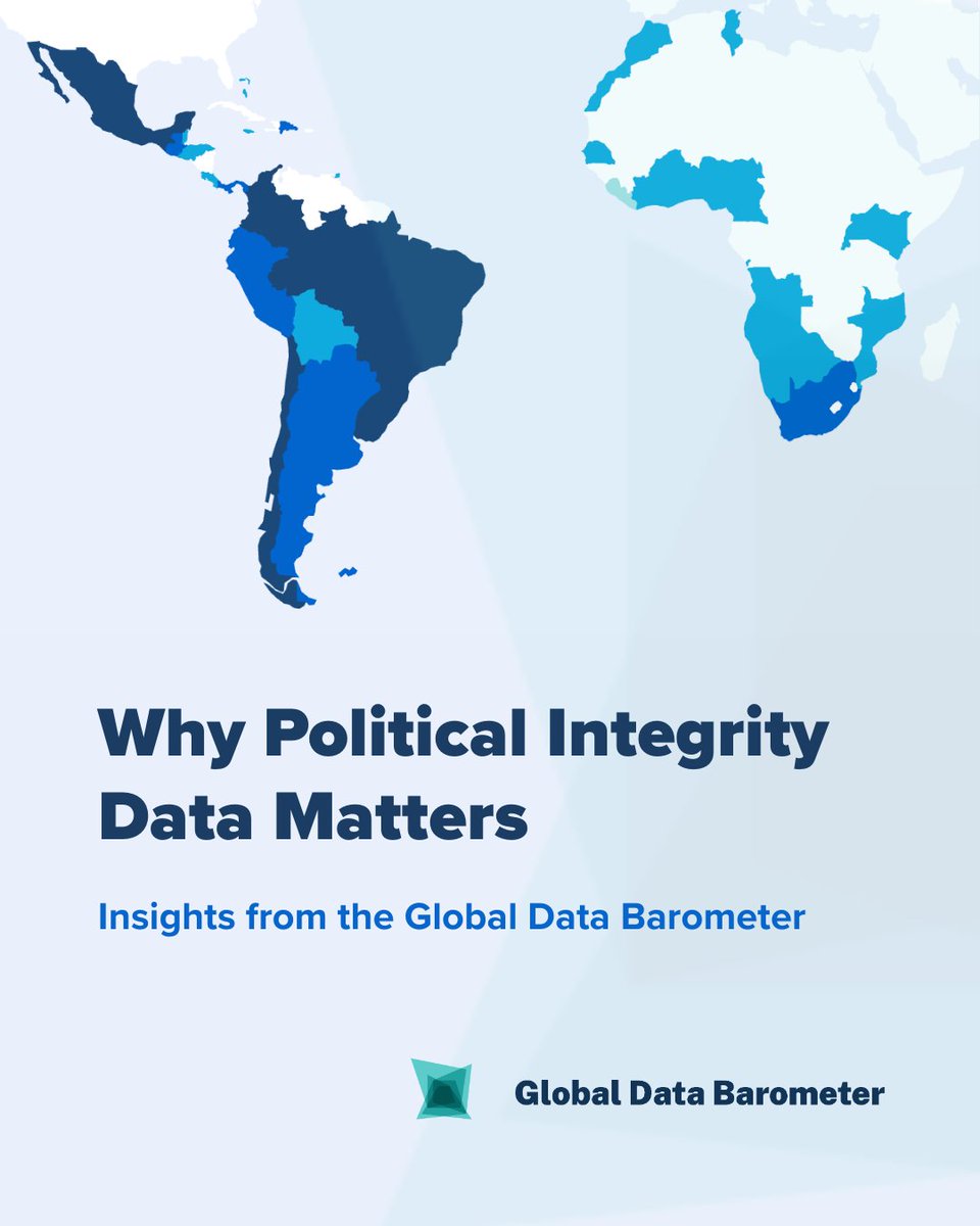 Political integrity reforms need data and partnerships. Learn how countries like #Malawi, #Chile, and #Mexico are moving the needle with support from the #OpenGovChallenge based on the new edition of the Global Data Barometer.

bit.ly/GDB-blog

<a href="/databarometer/">Global Data Barometer</a> <a href="/ildalatam/">ILDA</a>