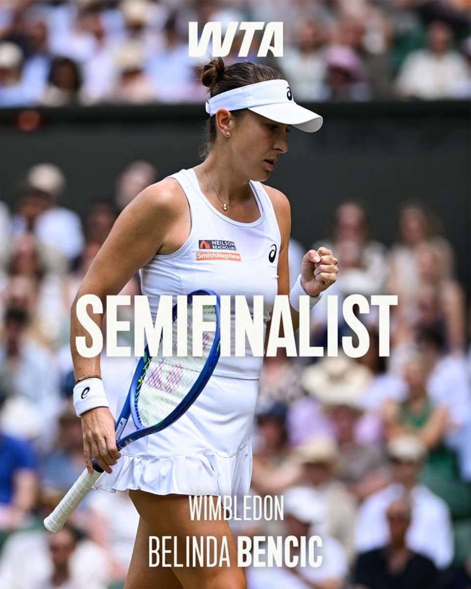 WTA Español (@wta_espanol) on Twitter photo ¡Todo corazón, todo lucha! 😮💨
¡<a href="/BelindaBencic/">Belinda Bencic</a> avanza a semifinales tras vencer a Andreeva en un encuentro igualado 7-6(3), 7-6(2)!
#Wimbledon ¡Todo corazón, todo lucha! 😮💨
¡<a href="/BelindaBencic/">Belinda Bencic</a> avanza a semifinales tras vencer a Andreeva en un encuentro igualado 7-6(3), 7-6(2)!
#Wimbledon