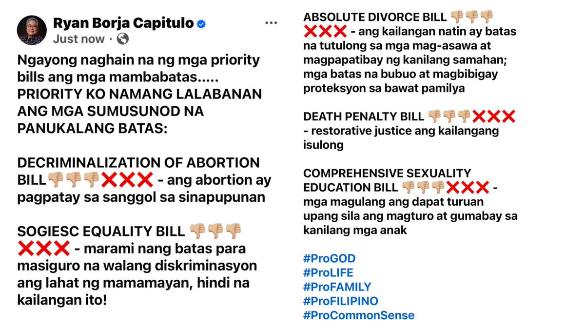 CapituloObGyne's tweet image. #ProGOD 
#ProLIFE 
#ProFAMILY 
#ProFILIPINO 
#ProCommonSense