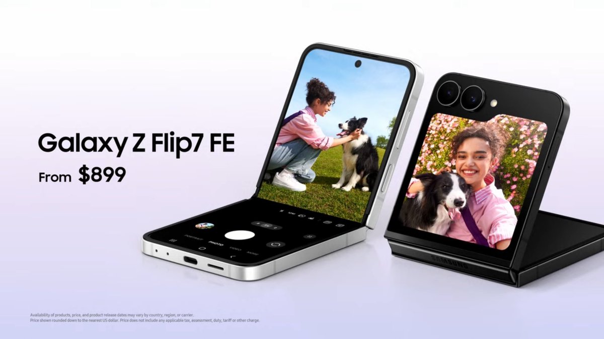 แล้วรอบนี้ ZFlip เค้ามีตัว FE ด้วยยยยย ขวัญใจคนอยากพกเป็นเครื่องสำรองมาก แล้วราคาโคตรดี $899 ราคาไทยเริ่ม 32,900 อะตัว 128 แงงง อะหรือว่า หรือว่า 

#GalaxyZFold7
#GalaxyZFlip7 
#GalaxyUnpacked