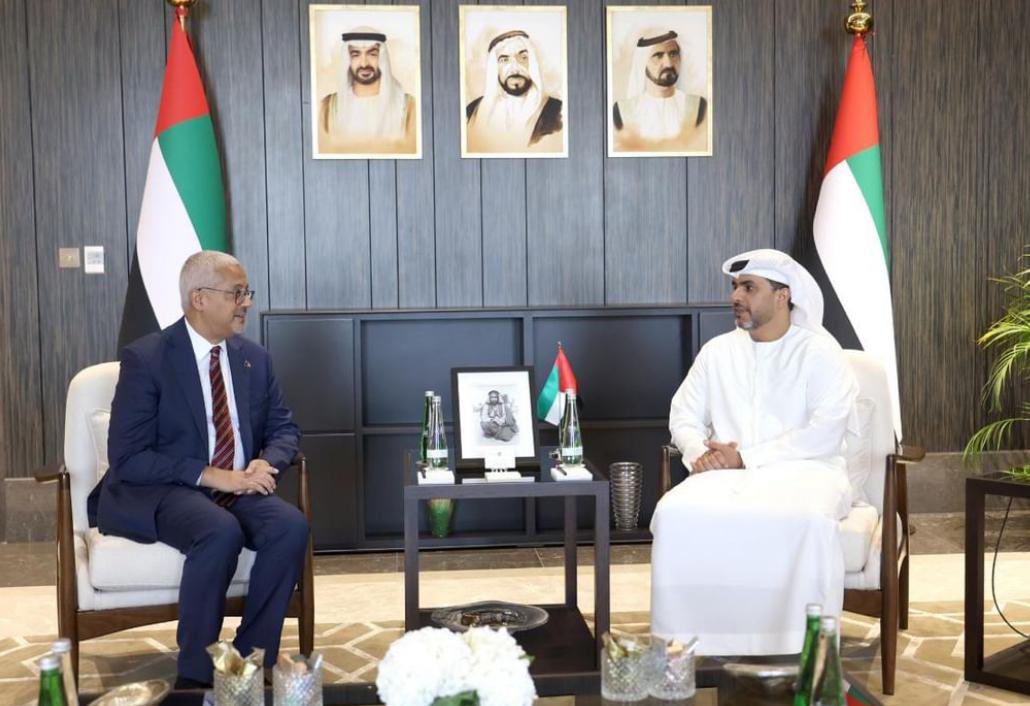Great to meet with HE Abdullah Al Nuaimi, the UAE Minister of Justice, to discuss opportunities to further build on the strong security and law enforcement relationship between Australia and the UAE.