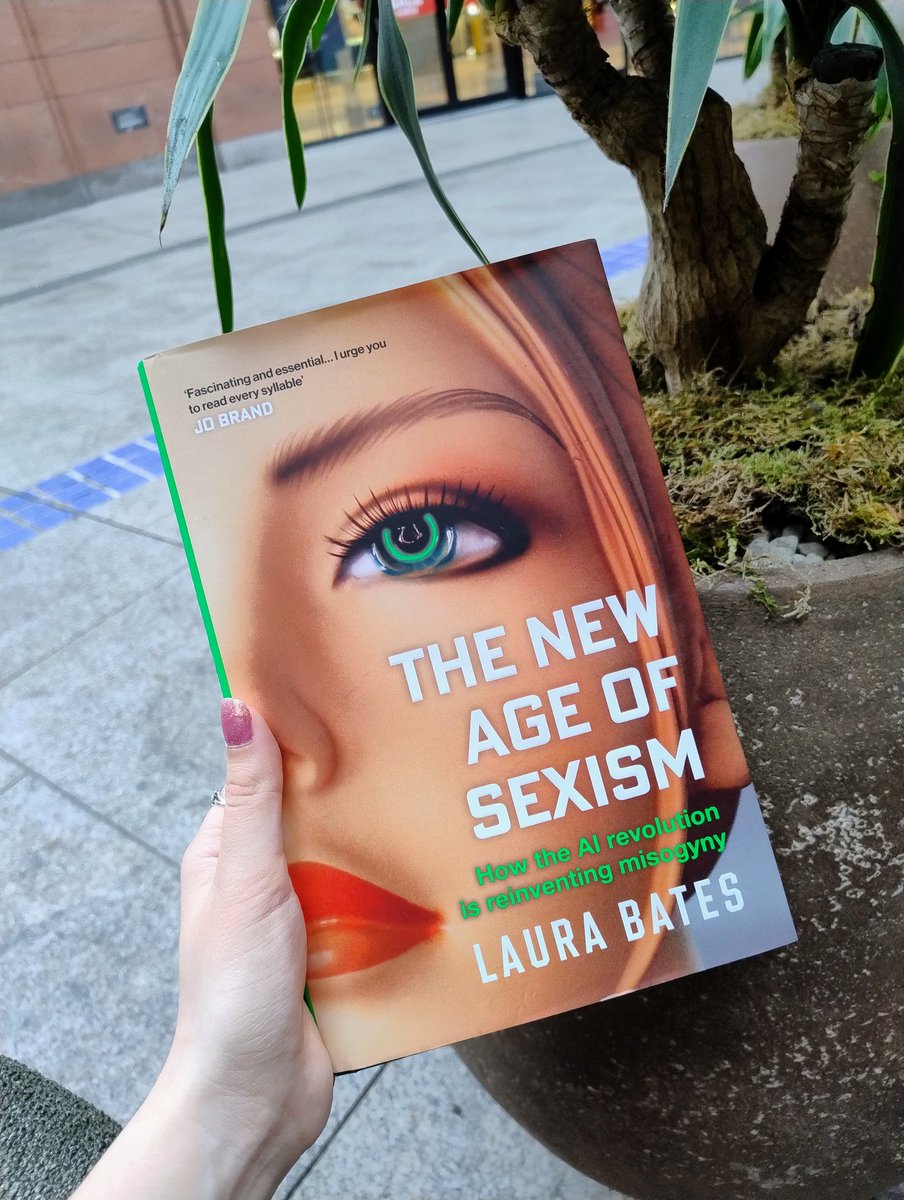 JaneyisLittle's tweet image. This afternoon I finally finished "The New Age of Sexism" by Laura Bates, which covers a range of topics including deepfakes, sex robots, and AI girlfriends. It was completely shocking and I can't believe that these new forms of misogyny and harm are affecting girls so young