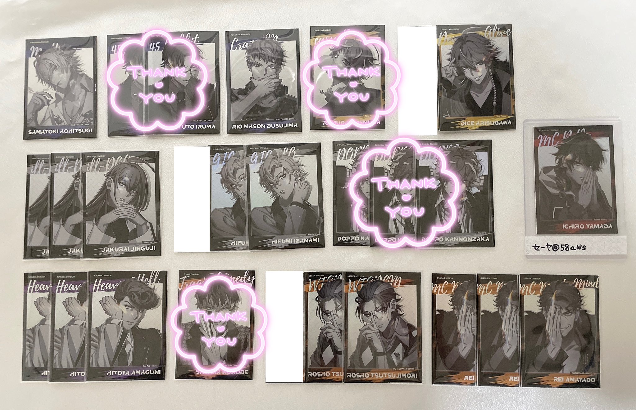 n.SSign 楽天ミュージック　当選　チェキ　　ポラロイド　集合 tripleS(トリプルエス) 組み立て 25 Withmuu ウィズミュー