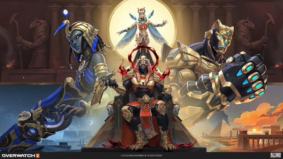 Overwatch 2 Splash art for season 12 !
What do y'all think about Reaper as Anubis ?