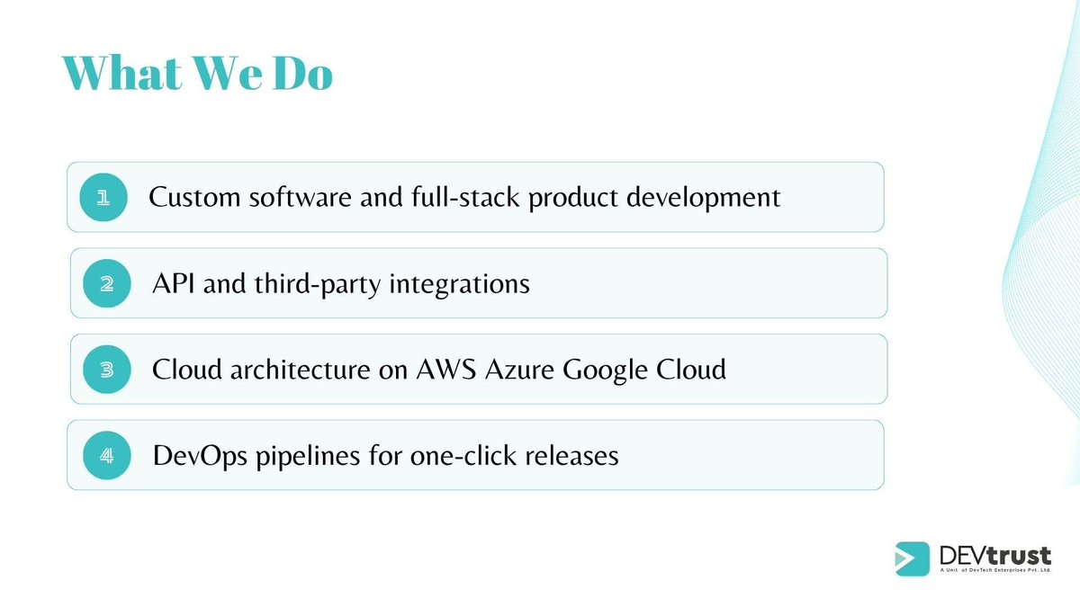 DEVtrustInc's tweet photo. Why build from scratch when you can scale with experts?
#DEVtrust offers a full-stack outsourcing team that gets both tech &amp; business, an extension of your in-house team.
Smart. Scalable. Strategic. 
#SoftwareOutsourcing  #ScaleWithExperts #SmartGrowth #FullStackExperts https://t.co/ujpETX3vAl