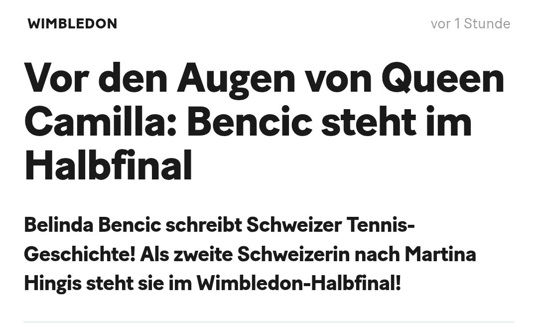 Patrick GΓΌdel ππ€πππββοΈπ€ (@pguedel) on Twitter photo Oh, sollt ich langsam mal wieder Tennis schauen? π₯³π₯³π₯³ #Bencic #WIMBLEDON Oh, sollt ich langsam mal wieder Tennis schauen? π₯³π₯³π₯³ #Bencic #WIMBLEDON