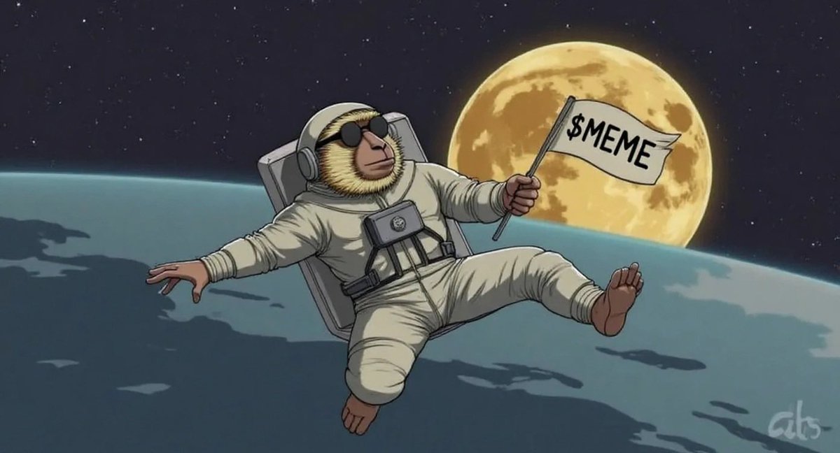 iamrydersaurus's tweet photo. @AgencyLaser $MEME is smashing content like you can’t believe! 

Community is building and a 2025 ATH has already been hit 🚀

Join us on our moon mission! 
@stayelegant_ https://t.co/GGdd2CD1Uj