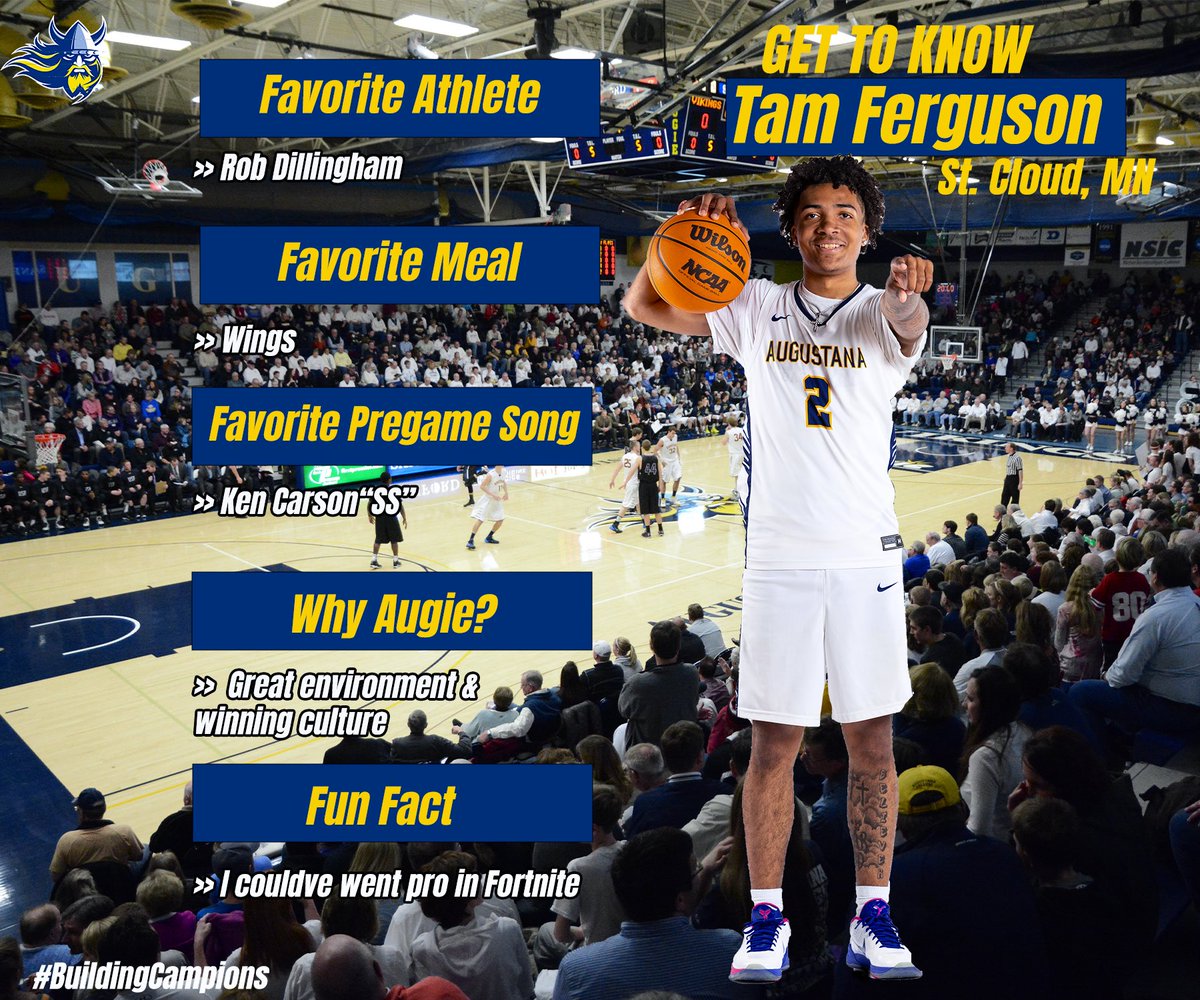 AugieMBB's tweet image. 🚨Get To Know ➡️ Tam Ferguson🚨

Sophomore - Guard 

X: @Tameronferguson 

#BuildingChampions @AugieMBB