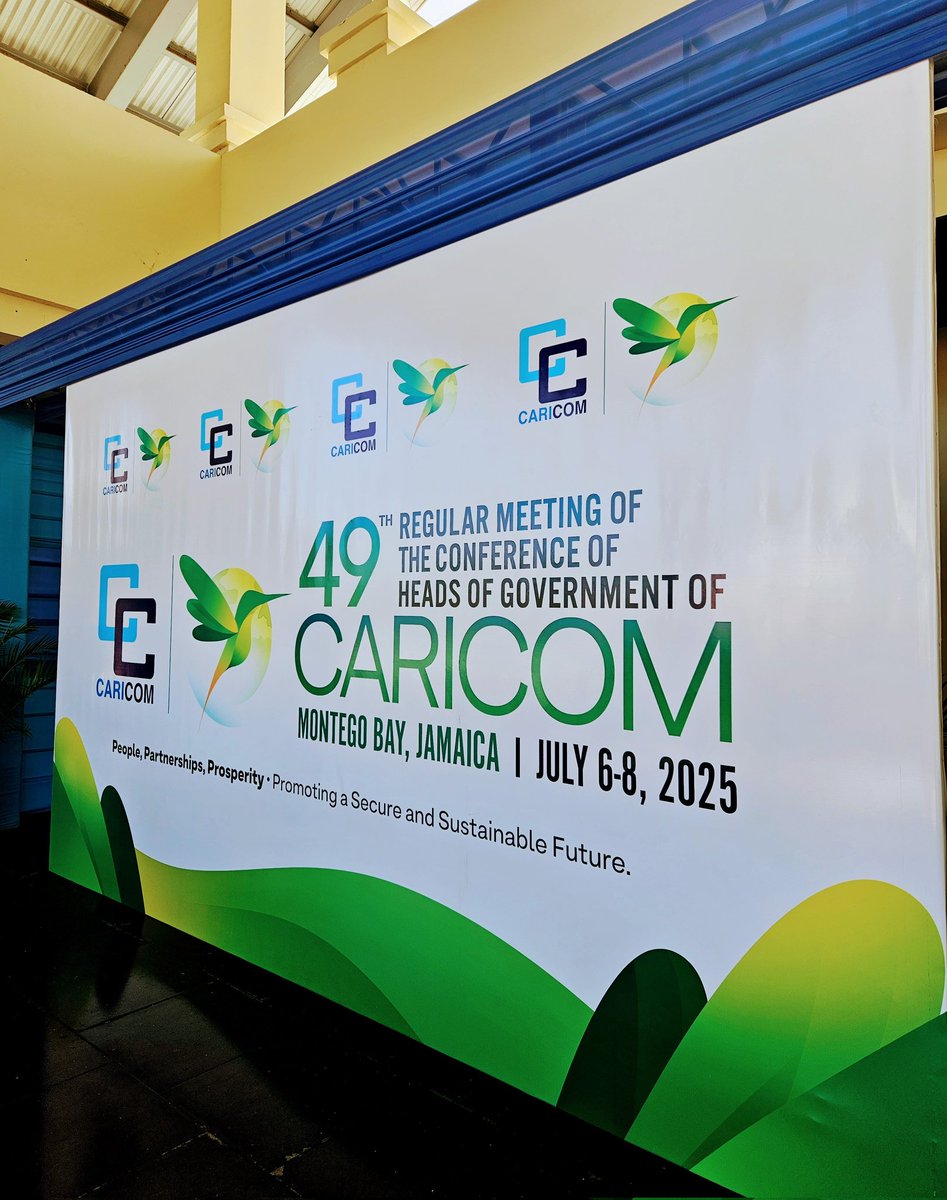 8clairerenee's tweet photo. 49th Regular Meeting of the Conference of Heads of Government of CARICOM
6-8 July, Montego Bay, Jamaica
#49HGC 🇦🇬🇧🇸🇧🇧🇧🇿🇩🇲🇬🇩🇬🇾🇭🇹🇯🇲🇰🇳🇱🇨🇻🇨🇸🇷🇹🇹🇲🇸🇦🇮🇧🇲🇻🇬🇰🇾🇨🇼🇹🇨 https://t.co/RYSTOTiRdL