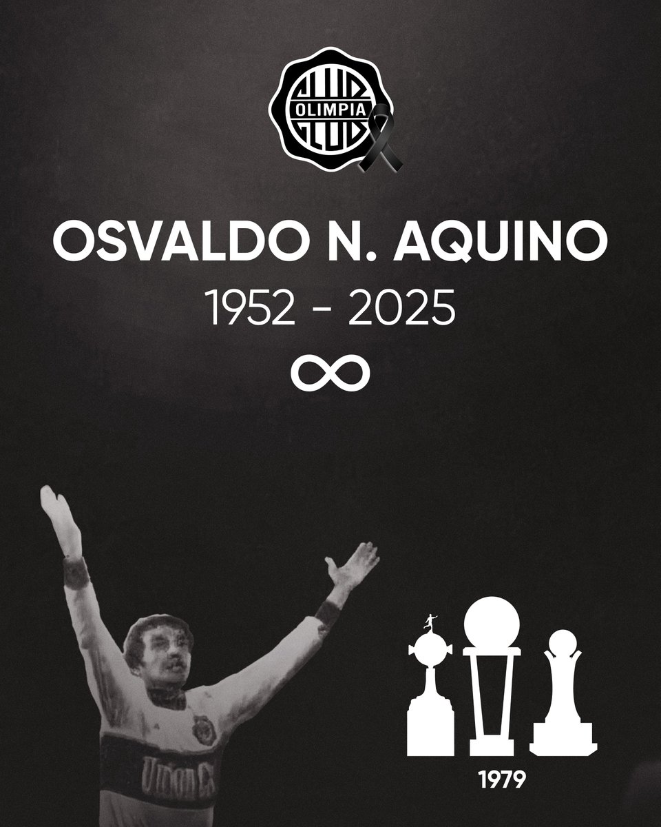 Con profundo pesar, despedimos a Osvaldo Nicolás Aquino, una verdadera leyenda del Club Olimpia.

Osvaldo fue un puntero excepcional, caracterizado por su inteligencia, velocidad y enorme temperamento.

Con nuestra camiseta, Osvaldo ganó varios torneos locales, la Copa