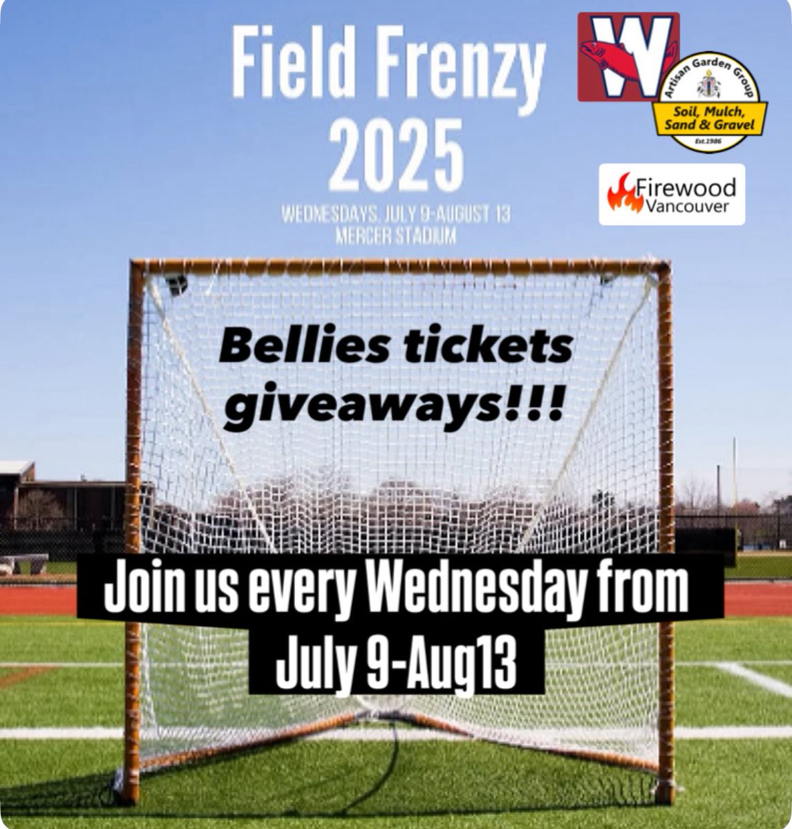 778topsoil's tweet photo. We’re so honoured to be working with the Minor Bellies again this season to support Field Frenzy!

Join us Wednesdays at Mercer Stadium July 9th to Aug 13th as our future field stars fine tune their skills for the season ahead! 

*You may also be eligible for free Bellies tix!!! https://t.co/LqCXTr4dkr
