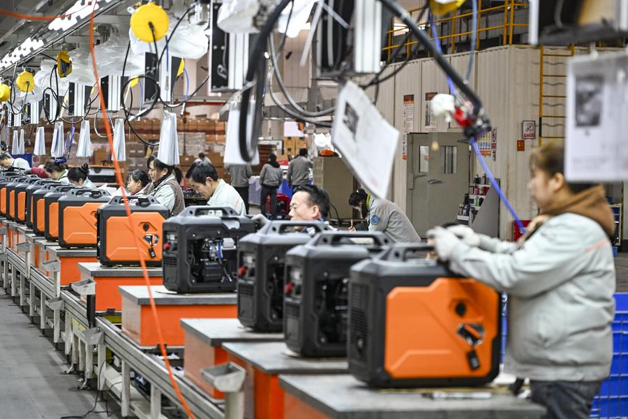 china_cg_lagos's tweet photo. China has held its title as the world’s largest manufacturing powerhouse for 15 straight years!
During the 14th Five-Year Plan (2021–2025), its manufacturing sector has added over 30 trillion yuan (around $4.2 trillion) in value each year.
More than 220 key industrial products rank No.1 globally.
— National Development and Reform Commission, Wednesday