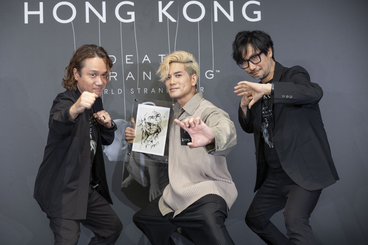 KojiPro2015_EN's tweet photo. DEATH STRANDING WORLD STRAND TOUR 2 in Hong Kong 📸

Thank you to everyone who came out to join us.Thank you to everyone who came out to join us.👍

#DeathStranding2 #WorldStrandTour2 https://t.co/kSBbdXejog