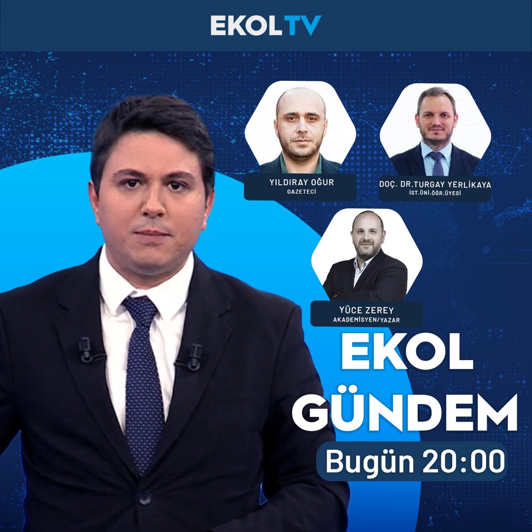 Siyasetteki son kulisler, sosyal medyanın gündemi, ekonomideki son gelişmeler Ekol Gündem’de!

<a href="/caglarcilara/">Çağlar Cilara</a> soruyor, <a href="/yildarado/">Yıldıray Oğur</a>, <a href="/turgayerlikaya/">Turgay Yerlikaya</a> ve <a href="/yucezerey/">Yüce Zerey</a> yanıtlıyor. 

Ekol Gündem bu akşam 20.00'de Ekol TV'de.

#EkolTV