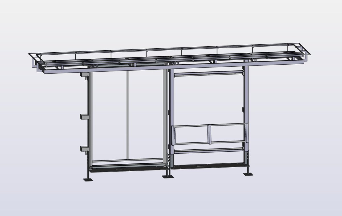 FreeCADNews's tweet image. Stop Pavilion 3D model #MadeWithFreeCAD
Posted on the FC forum by  user 'doubters'

#FreeCAD workbenches used:  PartDesign, SheetMetal, FrameForge + a little #BIM

forum.freecad.org/viewtopic.php?…