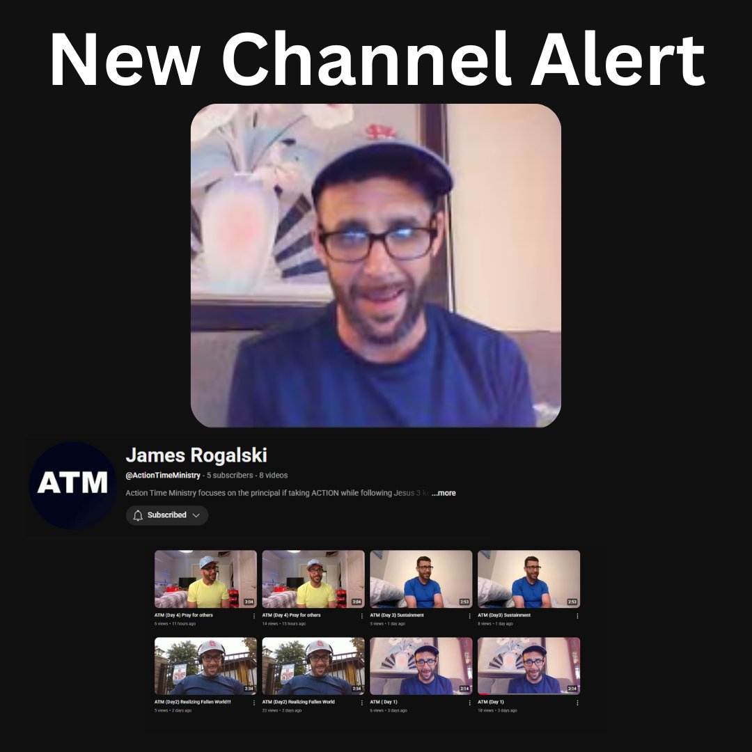 🚨 What happens after 11 years behind bars?

James Rogalski didn’t just walk free—he launched Action Time Ministry, a YouTube channel turning his reentry into a mission.

🎥 Watch his first steps.

🔗 youtube.com/@ActionTimeMin…

#FromPrisonCellsToPhD #SecondChances #P2PScholar