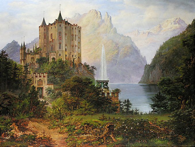 Bring me back to landscapes of towers and castles..

By Frederik Sødring (1809–1862)
