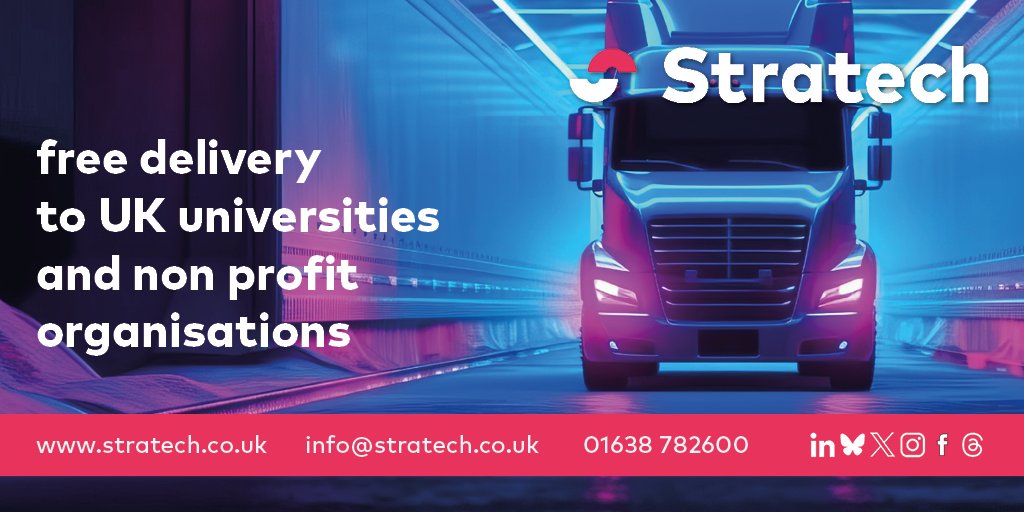 Stratech_UK's tweet image. Do you know? Stratech provides FREE delivery service for all UK non-profit #organisations & #universities
🔗tinyurl.com/2su3h6pt
#biosciences #antibodies #reagents #microbiology #genomics #Biotechnology #universities #cellbiology #biochemistry #reagents #diagnostics #biomed