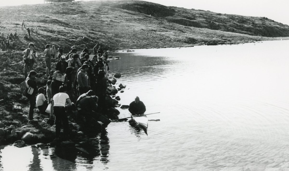 Happy Nunavut Day from ICC Canada! These photos were taken July 1983 at our General Assembly in Iqaluit, over 40 years ago! #NunavutDay #InuitCulture