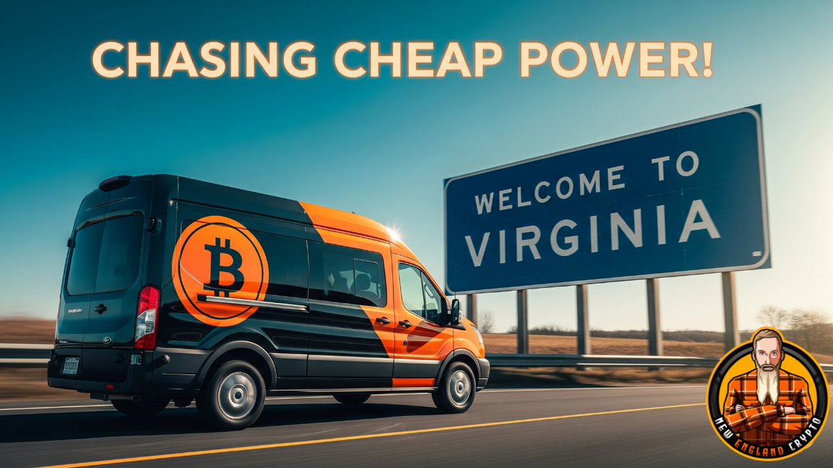NewEnglandCryp1's tweet image. CHASING THAT CHEAP ELECTRICITY FOR CRYPTO MINING 

youtu.be/C-ZkfkoZa7Y

#gpumining #specmining #EastCoast #CheapPower #Virginia #Pennsylvania #NorthCarolina
