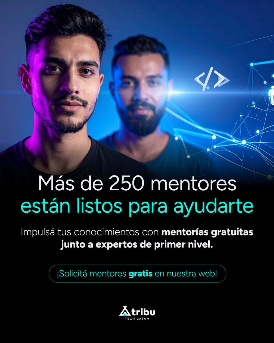 🔥 Encontrá el boost que necesitás en temas técnicos y no técnicos, desde IA hasta bienestar con mentorías gratis junto a expertos de primer nivel. 💪🏼

Solicitá la tuya ahora: bit.ly/45VQGG4