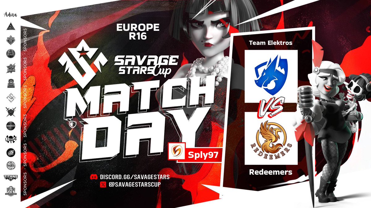 SpLy (@sply97) on Twitter photo π΄ MIΓRCOLES
π₯³ Doble guerra con equipos hispanos y regresa un torneo top!
π Golden Heart Cup - Clasificatorio Julio R256
βοΈ Gods Warriors π War Tyrants
π SS Cup R16 EU
βοΈ TeamElektros π Redeemers
πͺ No te lo pierdas!
20:00 πͺπΈ 12:00 π²π½ 15:00 π¦π·
twitch.tv/sply97 π΄ MIΓRCOLES
π₯³ Doble guerra con equipos hispanos y regresa un torneo top!
π Golden Heart Cup - Clasificatorio Julio R256
βοΈ Gods Warriors π War Tyrants
π SS Cup R16 EU
βοΈ TeamElektros π Redeemers
πͺ No te lo pierdas!
20:00 πͺπΈ 12:00 π²π½ 15:00 π¦π·
twitch.tv/sply97