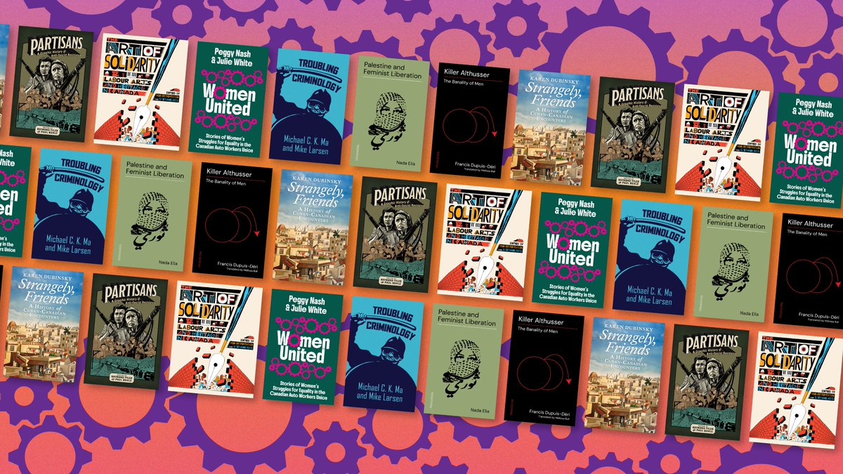 📚 Coming soon from BTL:

🔸 Althusser’s crime 
🔸 Graphic anti-fascism
🔸 Labour + art
🔸 Cuba and Canada
🔸 Criminology rethought
🔸 Women in unions
🔸 Palestinian liberation = feminist issue

👉 btlbooks.com/blog/view/comi…

#Forthcoming #Books