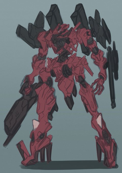 オリメカ落描き 