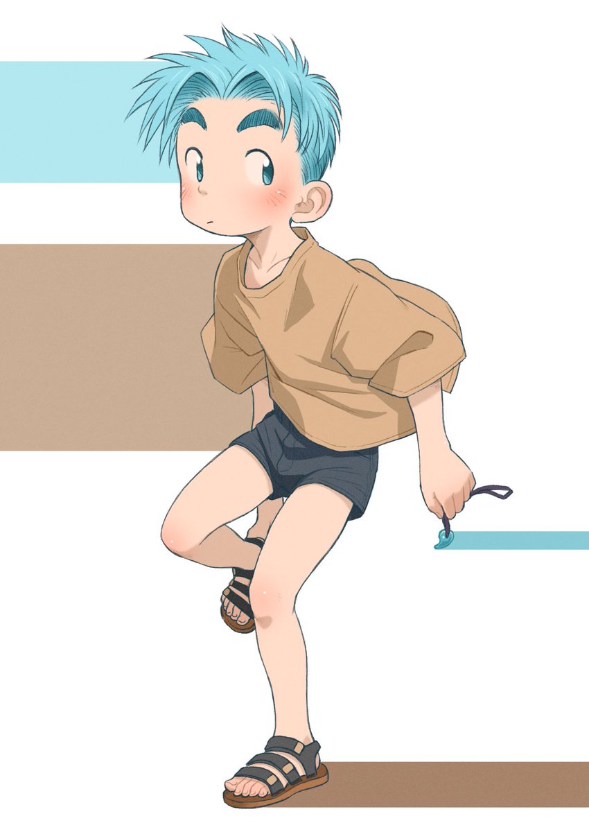 短パンが描きたかっただけです。