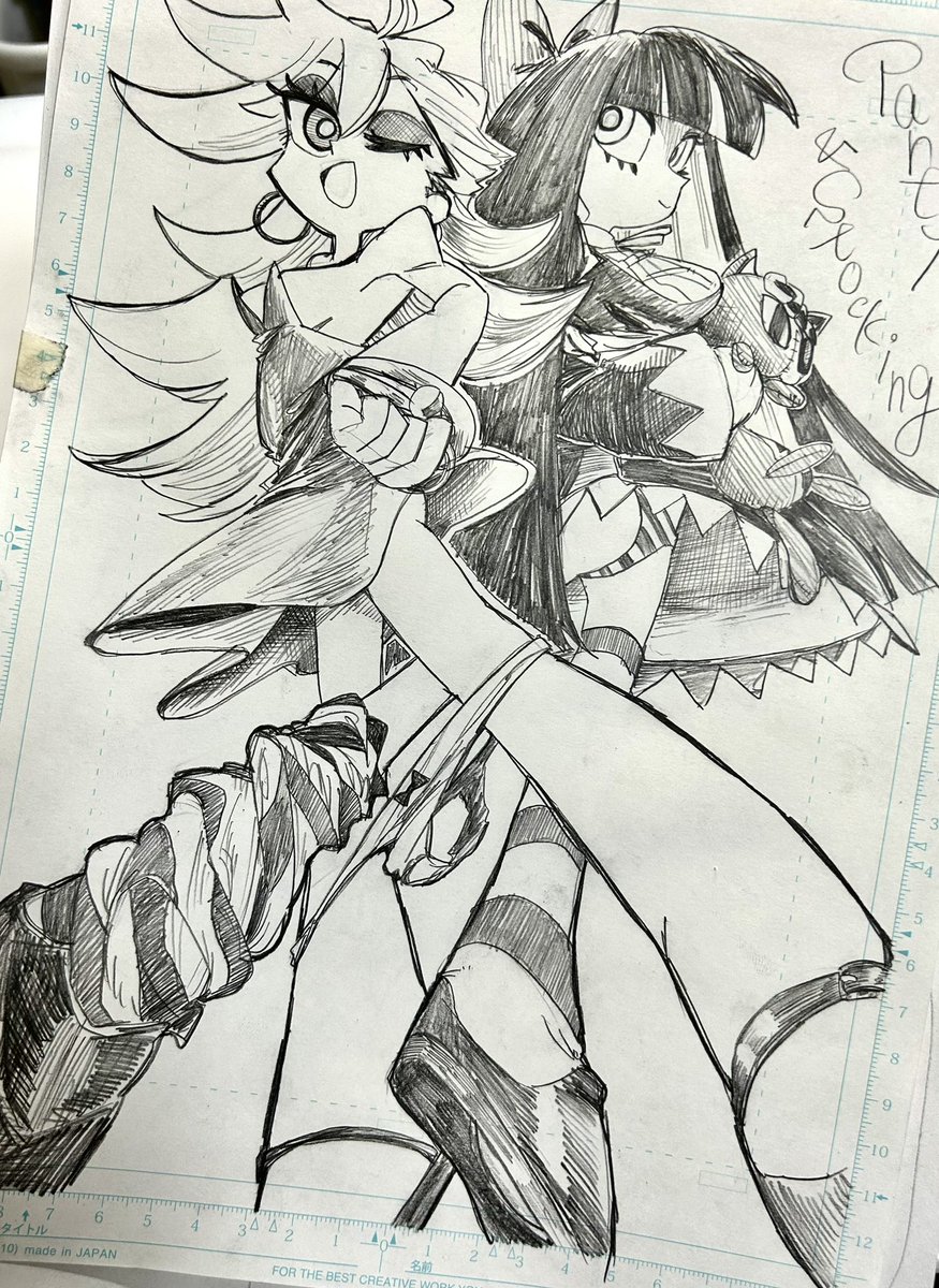 パンティ＆ストッキング！！！
panty&amp;stocking！！！！！！！！！