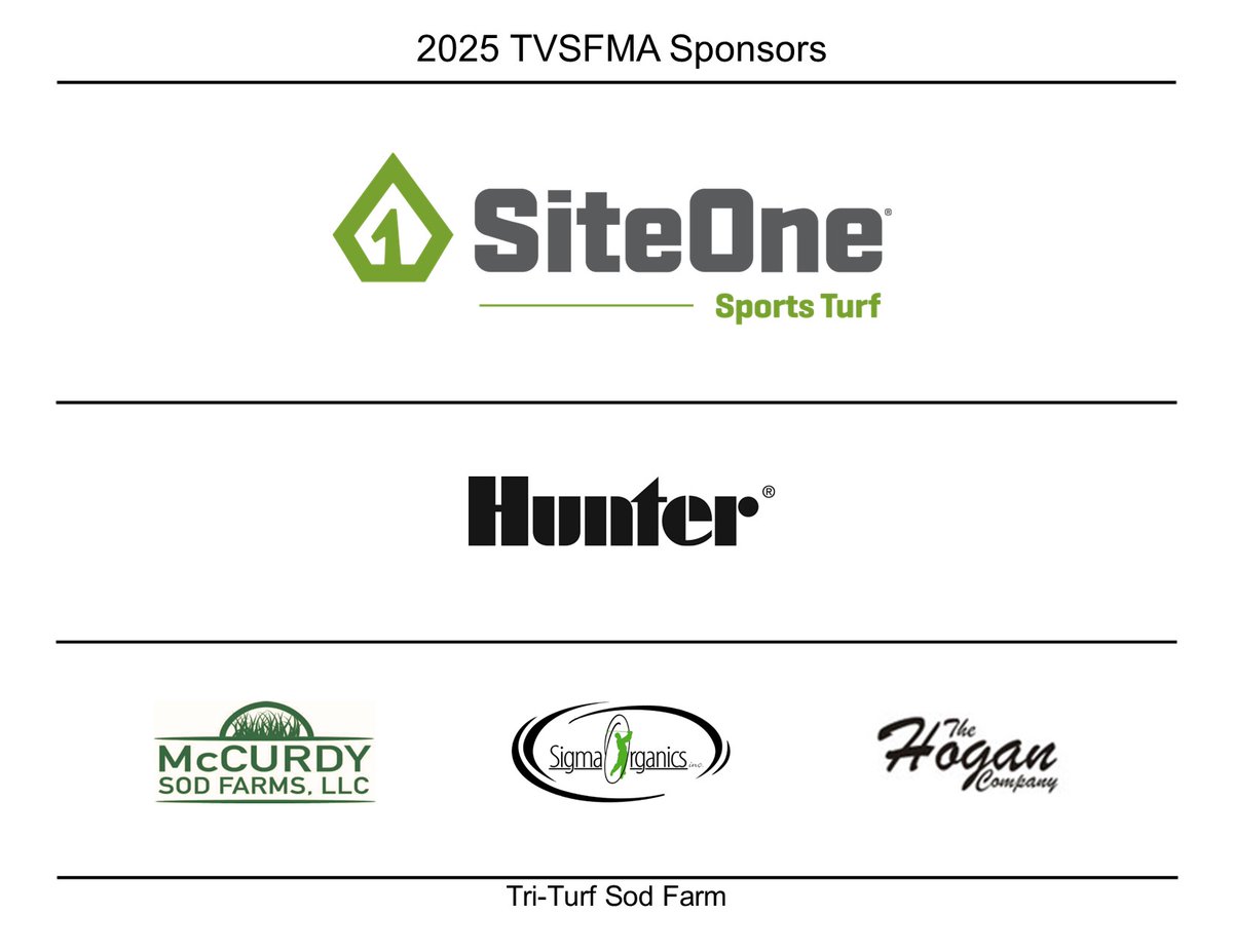 **Summer Meeting/Social Event Info**   

Join us July 23 in Knoxville for our summer meeting@UTturfgrassCenter for Athletic Field Safety.  We'll meet up at the new home of the@smokiesbaseball for an evening of baseball on July 22.  

Details below... tvstma.org/meetinginfo.ph…