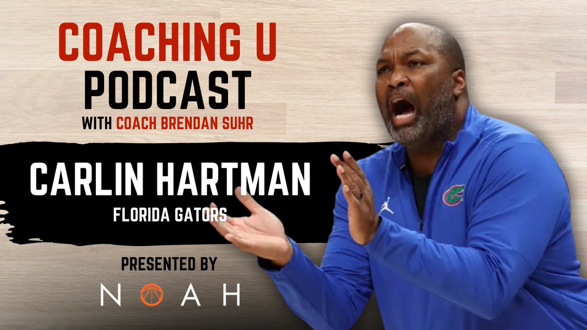 🎙️ NEW PODCAST: <a href="/brendansuhr/">Brendan Suhr</a> is joined by Florida associate head coach <a href="/CarlinHartmanUF/">Carlin Hartman</a> on episode 302 of the Coaching U Podcast pres. by Noah Basketball

🎧 Listen on your favorite platform:
🔗 coachingulive.com/pod

📺 Watch!
coachinguplus.com/programs/ep302