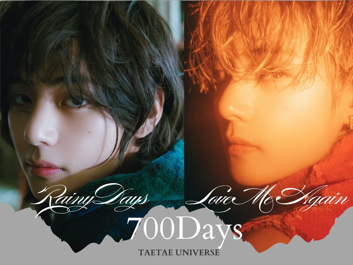 ãããŠãããŒã¹ð¯ðµïŒSlowïŒ (@btsv_jpn) on Twitter photo 仿¥ã¯ãRainy Daysãã®é³æºãšMVå
¬éããããŠãLove Me Againãã®é³æºãªãªãŒã¹ãã700æ¥ç®ã®èšå¿µæ¥ã§ãð
éšã®éãæ¥ã¯å¿
ãMVã®ã·ãŒã³ãšãã®æ²ãæ³ãæµ®ãã¶ããã«ãªã£ãRainyDaysãç
ããè¡£è£
ã§ãã€ãªãæ°æã¡ãæããããLove Me Againã2æ²ãšãç§éã®å¿ã«æ·±ãå»ãŸããæ²ã§ããã 仿¥ã¯ãRainy Daysãã®é³æºãšMVå
¬éããããŠãLove Me Againãã®é³æºãªãªãŒã¹ãã700æ¥ç®ã®èšå¿µæ¥ã§ãð
éšã®éãæ¥ã¯å¿
ãMVã®ã·ãŒã³ãšãã®æ²ãæ³ãæµ®ãã¶ããã«ãªã£ãRainyDaysãç
ããè¡£è£
ã§ãã€ãªãæ°æã¡ãæããããLove Me Againã2æ²ãšãç§éã®å¿ã«æ·±ãå»ãŸããæ²ã§ããã