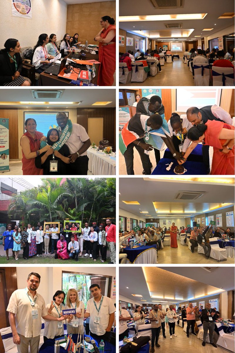 iphmdp's tweet photo. Day 8 at #IPHMDP30 was packed with learning & celebration!
📌 Sessions by Dr. N.K. Ganguly (Global Health Policy) & Dr. Bhavneet Bharti (Conflict Transformation)
🎉 Celebrated #SouthSudanIndependence
💪 Energizers & engagement at every step!
#Leadership #PublicHealth #IPHMDP https://t.co/YnARckt9uq