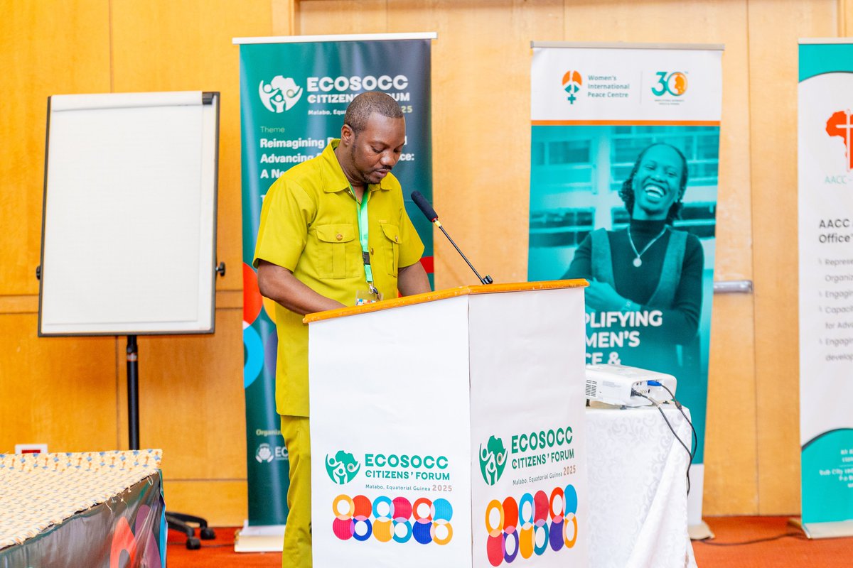 African Union ECOSOCC (@au_ecosocc) on Twitter photo Mr. <a href="/WilCarew/">William Carew</a> (HoS <a href="/AU_ECOSOCC/">African Union ECOSOCC</a>) introduces H.E.
<a href="/Mehdi_Jomaa/">Mehdi Jomaa</a>, Former Prime Minister of The Republic of #Tunisia 🇹🇳 & Member of <a href="/ClubdeMadrid/">Club de Madrid</a> at the #ECOCF2025!
Mr. Carew also shared key details on the ECOSOCC “My Africa, My Future” Civil Society Compendium.
Conceived on Mr. <a href="/WilCarew/">William Carew</a> (HoS <a href="/AU_ECOSOCC/">African Union ECOSOCC</a>) introduces H.E.
<a href="/Mehdi_Jomaa/">Mehdi Jomaa</a>, Former Prime Minister of The Republic of #Tunisia 🇹🇳 & Member of <a href="/ClubdeMadrid/">Club de Madrid</a> at the #ECOCF2025!
Mr. Carew also shared key details on the ECOSOCC “My Africa, My Future” Civil Society Compendium.
Conceived on
