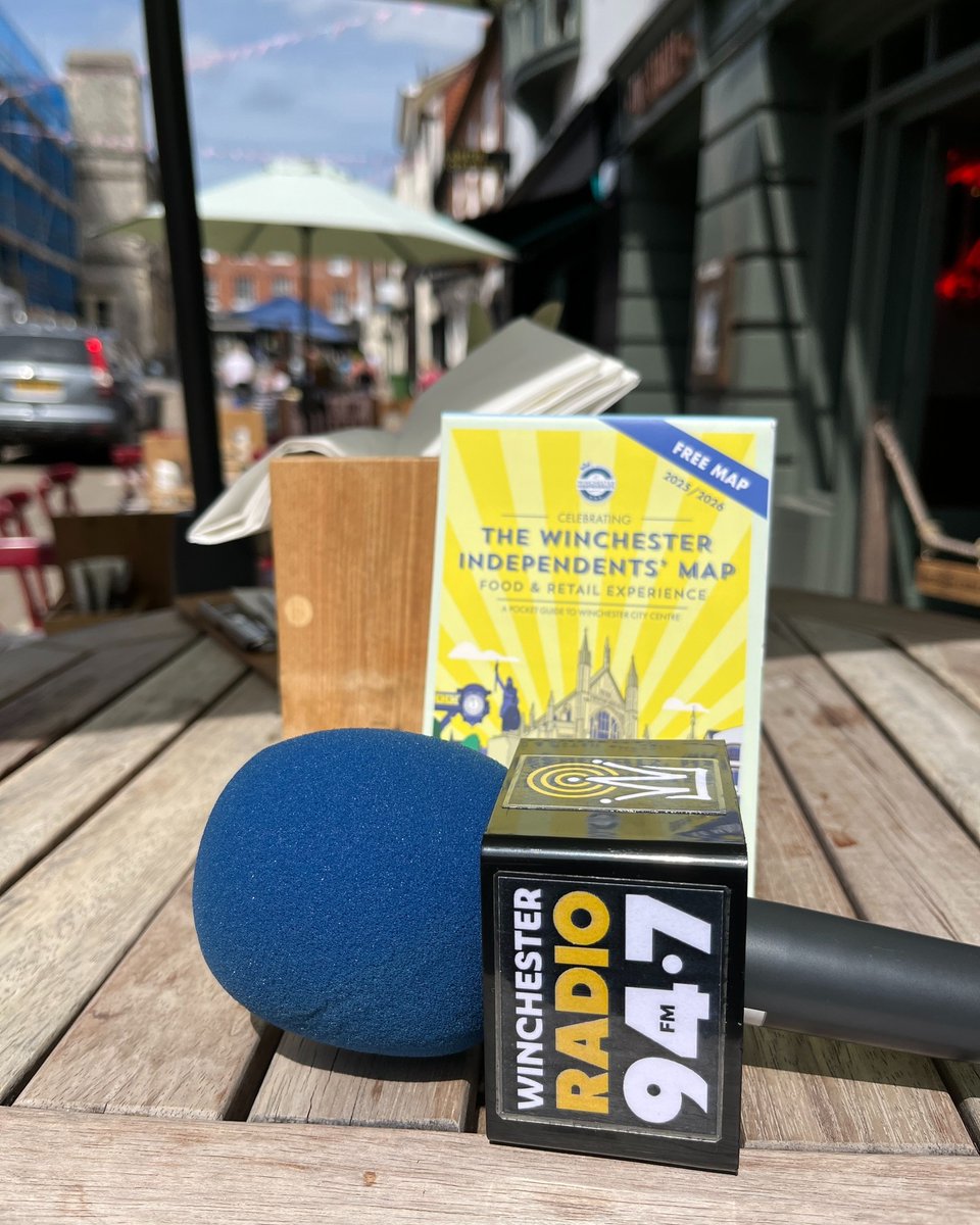 WinchesterBID's tweet photo. Throughout July @WinchRadio will be sharing interviews with the public about which #IndieWinch businesses in #WinchesterUK they love and why. Tune in to hear what businesses were mentioned. Listen: 94.7FM / DAB / Online https://t.co/OTf88Sl3Fi #IndependentBusinessMonth https://t.co/UKeLDgGte7