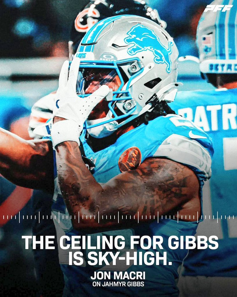 Jahmyr Gibbs is ELITE .. 🐘 🌊🅰️