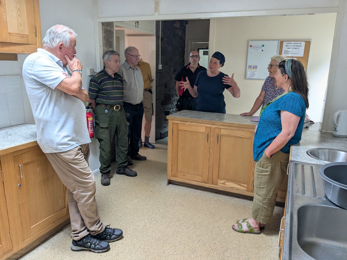 DevComsTogether's tweet image. 🤩 Julie and Martin from our Community Buildings Team had a fantastic meeting with Moretonhampstead Parish Hall last week to discuss their Platinum Jubilee Fund application. A really enthusiastic community consultation about the next stage of application for funding, Good luck!🍀
