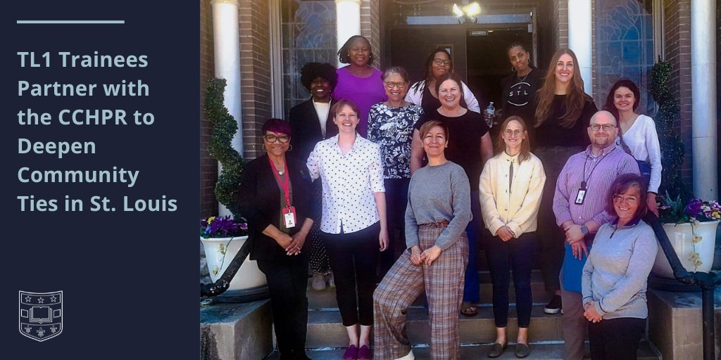 WUICTS's tweet image. An event was held by @WashUMedCRTC TL1 program in partnership with the Center for Community Health Partnership & Research. It focused on Social Determinants of Health and facilitating two-way learning and strengthening community-academic collabs.
Link> l8r.it/tFq6