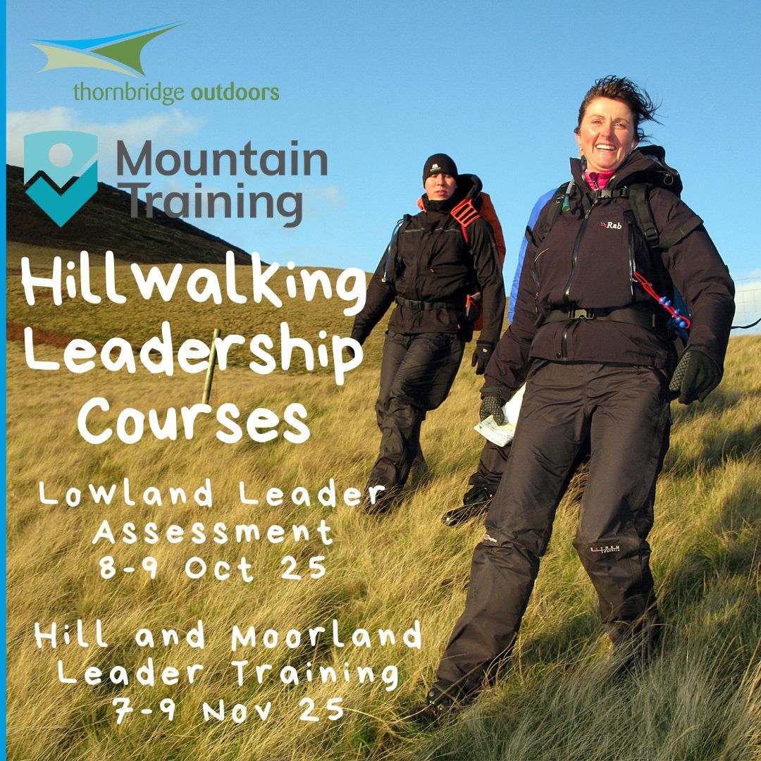 Upcoming @mtntraining courses.  See thornbridgeoutdoors.co.uk/walking/ and book soon! #hillwalking #outdoorlearning