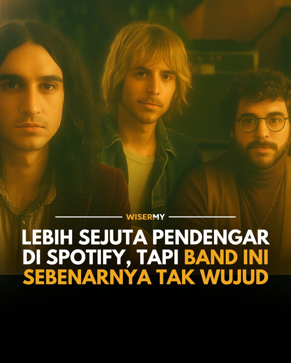 Sebuah band indie rock bernama Velvet Sundown berjaya raih lebih sejuta pendengar bulanan di Spotify. Tapi bila diselidik, rupanya muzik, lirik, suara, dan bahkan "ahli kumpulan" semuanya dihasilkan sepenuhnya oleh AI, bukan manusia.

Kumpulan ini menggelar projek mereka sebagai