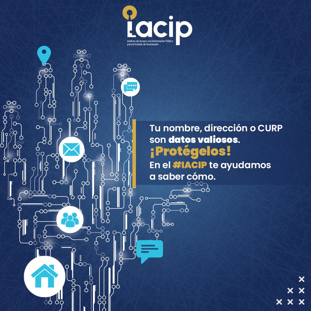 🛡️💻 

¡Tus datos personales son valiosos!

Infórmate en iacip.org.mx