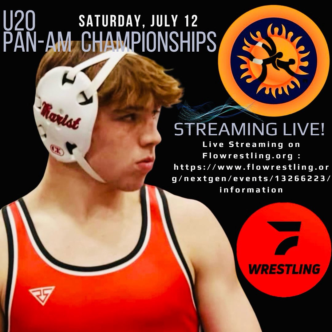 Good luck to Will Denny, who hits the road today to prepare for this weekends U20 Pan-Am Wrestling Championships. Be sure to tune in to Flowrestling to watch Will and Team USA compete!