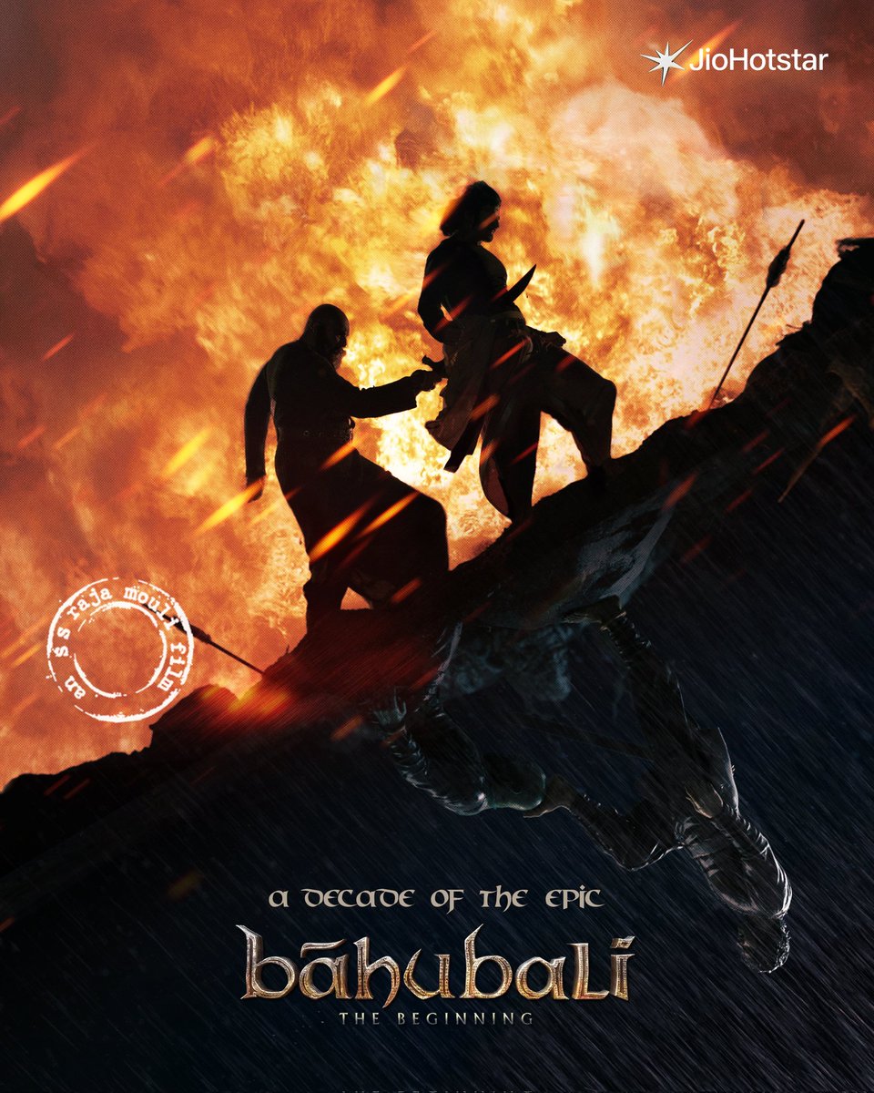 Mahishmati oopiri peeluchuko #బాహుబలివస్తున్నాడు 👑❤‍🔥

#10YearsofTheEpicBaahubali 

#BaahubaliTheBeginning #Baahubali #DecadeofBaahubaliReign #AnSSRajamouliFilm #IndianCinema #JioHotstar #JioHotstarTelugu