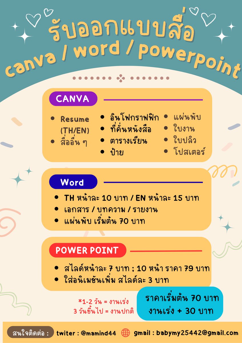 รับทำcanva word pp🔥add line คิวว่าง+งานเร่ง🟢 tweet media