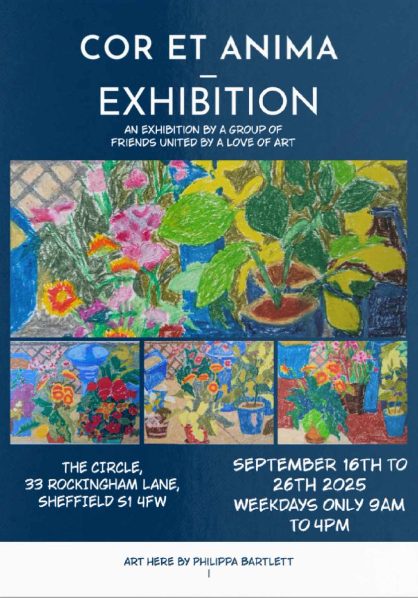 violetfields_'s tweet image. #artexhibition #sept16 to 29th # Sheffield # The Circle