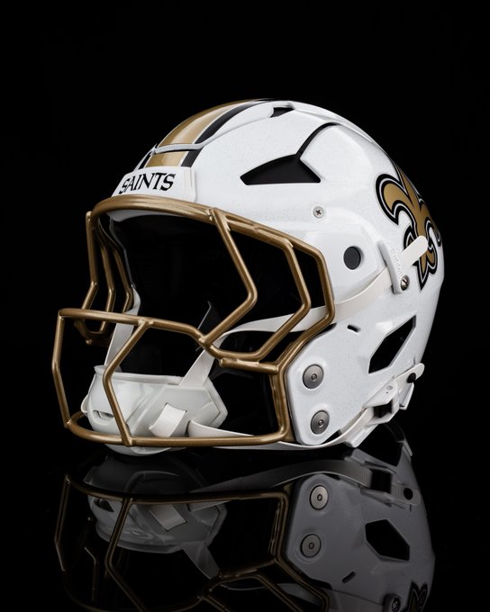 New Orleans Saints to debut white alternate helmet during 2025 season