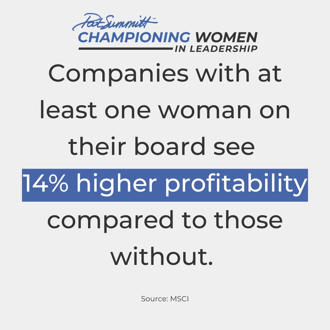 SummittMindset's tweet photo. This isn’t just a stat, it’s a strategy.

Diverse voices lead to better decisions, stronger teams, and greater impact.

#PatSummitt #WomenInLeadership #CWIL https://t.co/PsQWbL0rsd